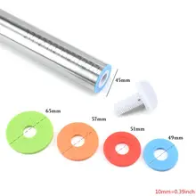 Регулируемый ролик для теста из нержавеющей стали с 4 съемными регулируемыми толщинами колец и кондитерских ковриков для