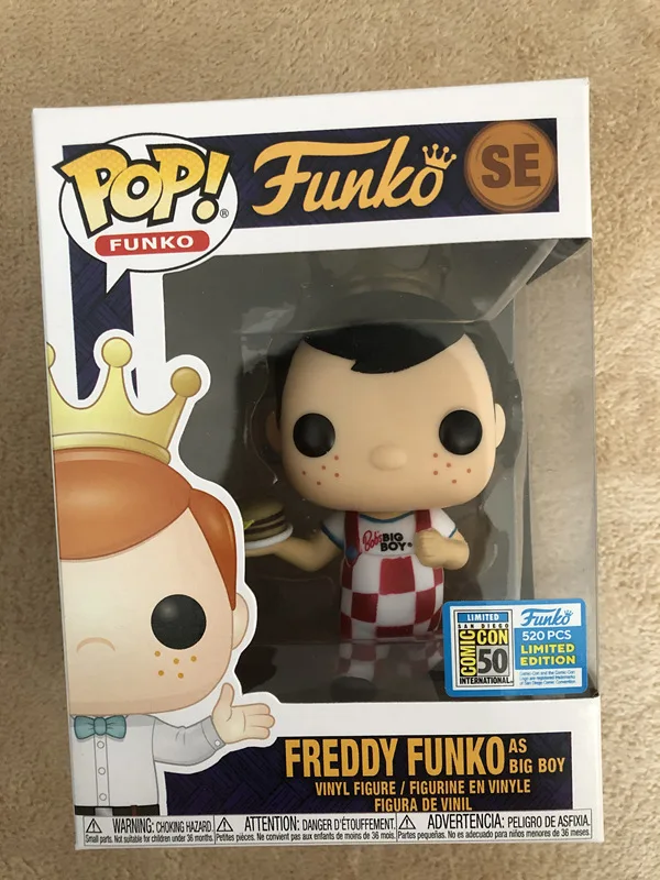 2019 SDCC эксклюзивная официальная Funko pop Freddy As Big Boy Виниловая фигурка Коллекционная