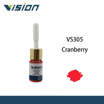 

Vision VS305 Cranberry 3ml Semi Permanent Makeup Eyebrow Ink Lips Eye Line Tattoo Color Microblading Pigment