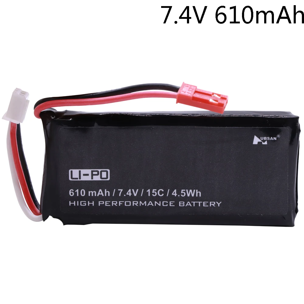 Аккумулятор для квадрокоптера Hubsan H502S H502E H216A 7 4 В мА · ч 610 в|Детали и аксессуары| |