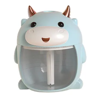 

USB Cute Pet Cow Night Light Humidifier Mini Air Humidifier Romantic Soft Light USB Diffuser Car Mist Maker