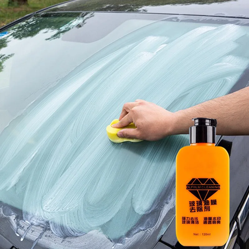 Auto Car Front Windshield Cleaning Paste Oil Film Remover Cleaner Tools for Glass SEC88
