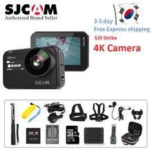 SJCAM SJ9 Strike 4K 60FPS WiFi Пульт дистанционного управления шлем Экшн-камера 2,33 ips сенсорный экран Gyrp EIS живой поток Экстремальные виды спорта DV Camer