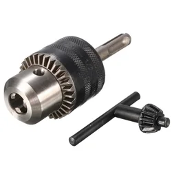 Portabrocas de 1,5 13mm, 1/2 20UNF, martillo rotativo, destornillador, llave de impacto, adaptador de controlador + llave + juego de vástago SDS, 1 ud.