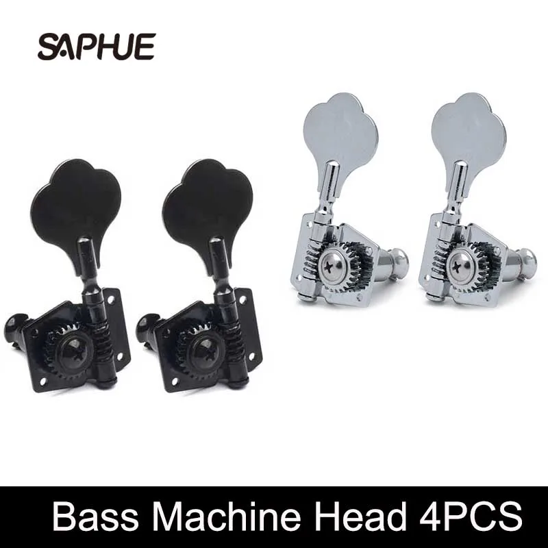 4R/4L/2R2L открытые электрические колышки для настройки бас-гитары тюнеры