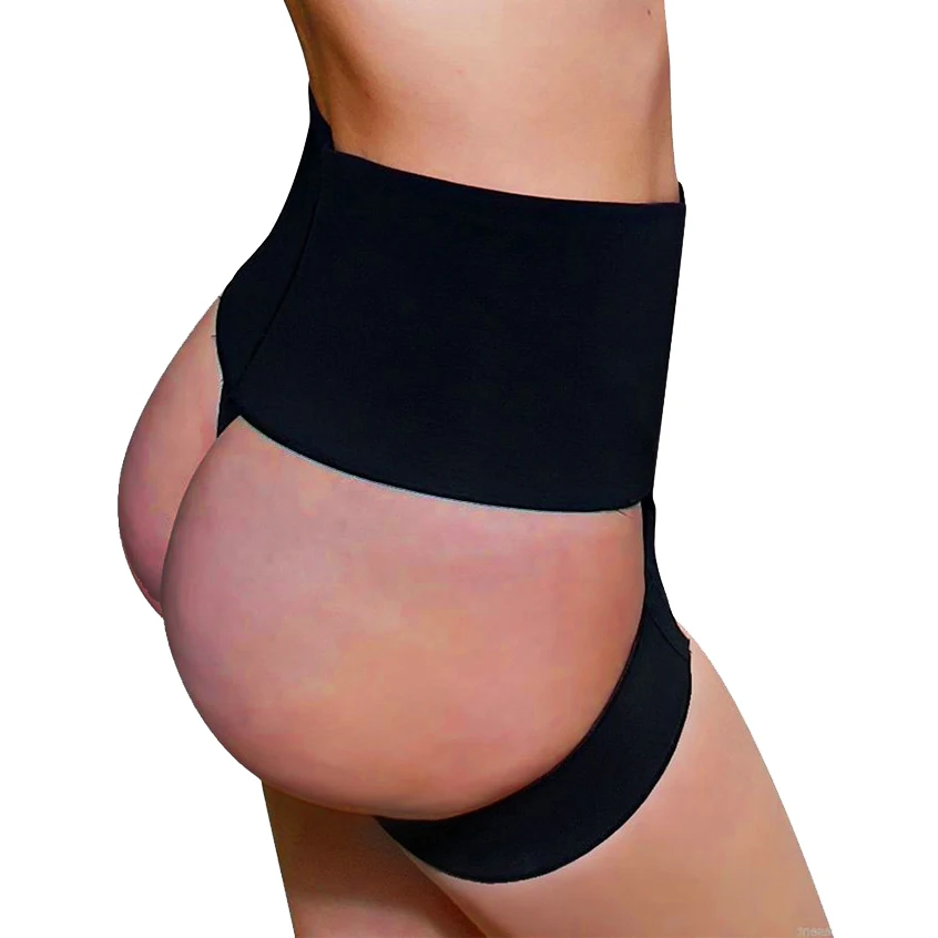 

Boost Sexy Hip Pants Bikini Bottom Swimming Trunks Swimming Suit For Women Brazilian Swimsuit Bottoms Black