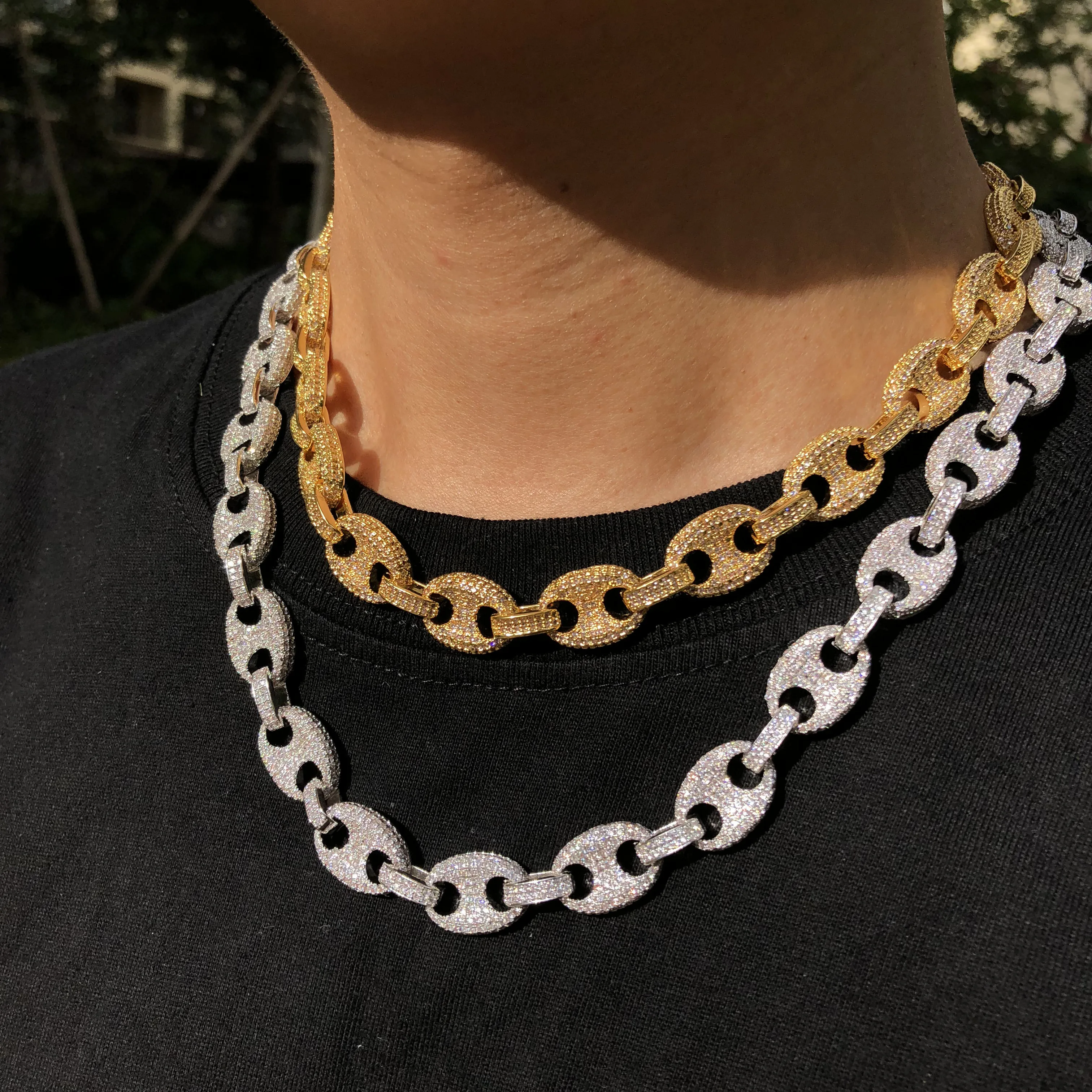 

Iced out Guci chain Hiphop jewelry manufancturer