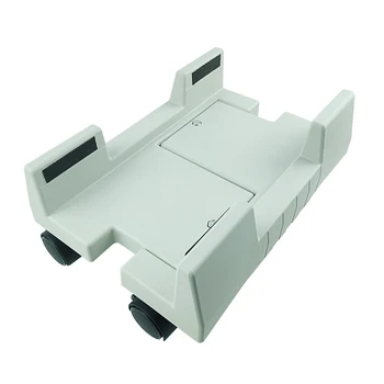 

Computer Host Bracket Four Wheel H Type Stable Waterproof Universal ABS Adjustable Width Moving Holder Vertical Stand Thickening