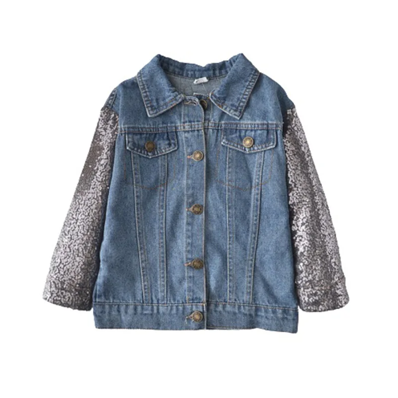 Gridachi Giacca in denim personalizzata per bambini con nomi, per bambine da 1 a 12 anni, giacche in jeans a maniche lunghe, abbigliamento primaverile