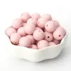 10pcs Baby Teether Silicone Beads 12mm DIY Pacifier Chain Bracelet BPA Free Silicone Bead Baby Teething Necklace Accessories Toy 6