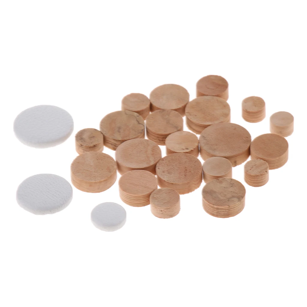 Exquisite Oboe Cork Pads Mats Leather Pads Pack DIY Woodwind Instrument Accessory