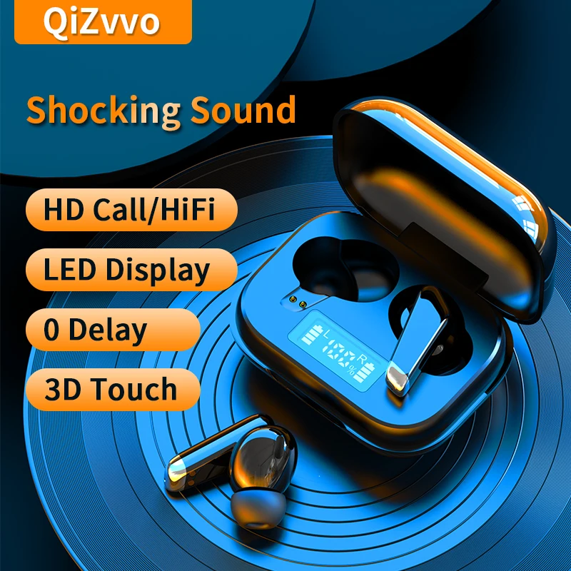 Bluetooth Earphones TWS Wireless Blutooth 5 0 Earphone Handsfree Headphone Noise reduction Sports Earbuds Gaming Headset Phone