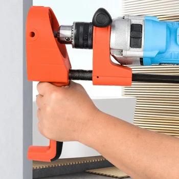 

Electric Drill Stand Holding Holder Bracket Rack Drill Holder Grinder Accessories for Woodworking Rotary Tool