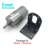 Bringsmart DC Geared Motor JGB37-3530 Micro Motor Smart Device12V 24 volt Low Speed Reducer Gearbox 12-960RPM 37MM Gearbox ► Photo 2/6