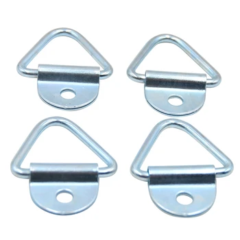 

4 Pcs Tie Down Lashing Ring and Cleat HorseBox for Van Truck Trailer (Ring Only)