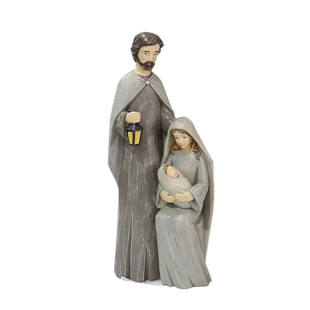 STOCKING STUFFER! Holy Family 2" Figure Christmas Nativity 
