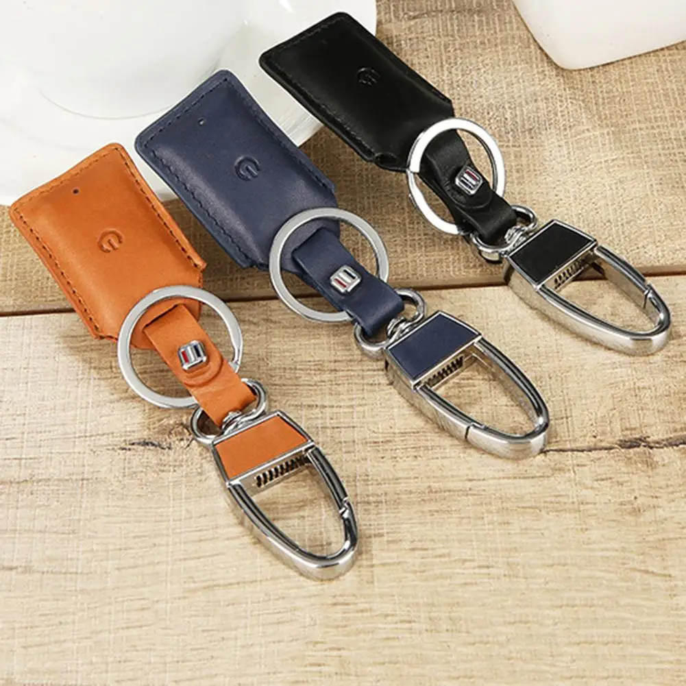 Faux Leather Anti-Lost Pocket Size Smart Wireless Bluetooth GPS Locator Tracker Finder Keyring Wallet Pet Dog Key Chain Tag |