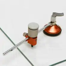 40 см диаметр Стекло Круглый резак с присоской отверстие для резки стекла