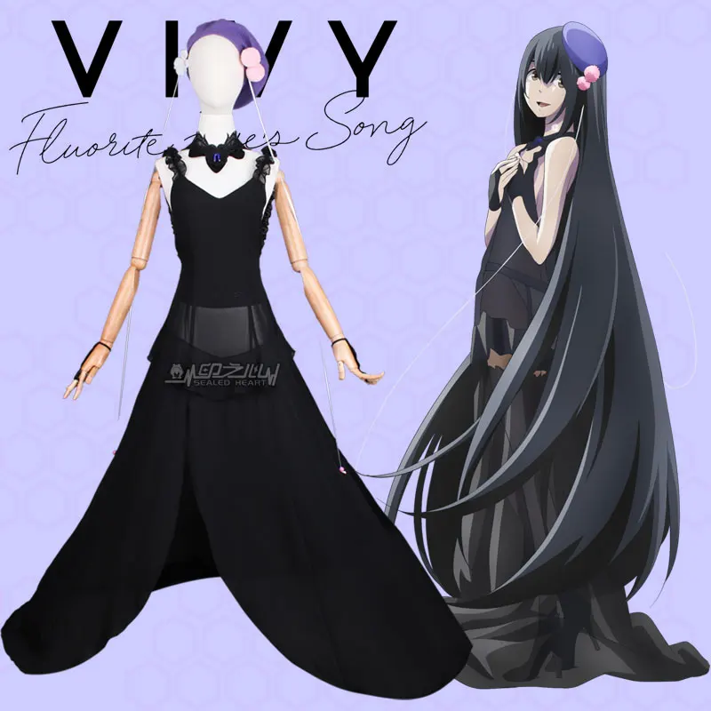Anime Vivy Fluorite Eye S Song Cosplay Vivy Estella Grace Ophelia Cosplay Costume Halloween Uniform Stage Dress Outfit Anime Costumes Aliexpress