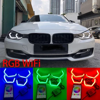 

Newest WIFI RGB Multi-color Concept M4 Iconic Style Crystal LED Angel Eye Kits for BMW 4 series F32 435i 428i 420 420i 440i 430i