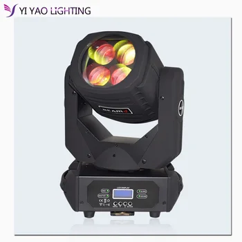 

Lyre Super Beam Moving Head Led Light 4x25w Dmx Light Stage Lighting for Disco Nightclub Wedding Dj Bar Party