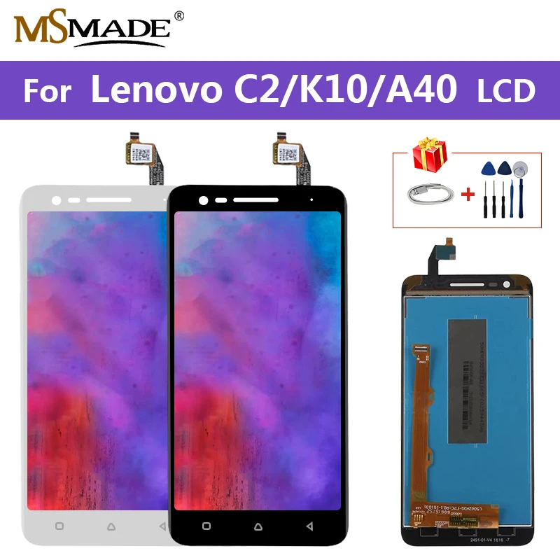 

C2 LCD For LENOVO C2 K10a40 LCD Touch Screen Display For Lenovo Vibe C2 Display Digitizer For Lenovo K10a40 Display Assembly