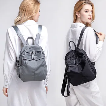 

Women's Backpack 2019 New Fashion Korean Version Versatile Canvas Bag Backpack Women's Travel Small Backpack Women