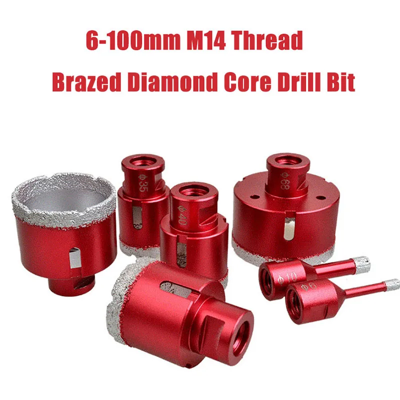 Vacuum Brazed Diamond Drilling Core 