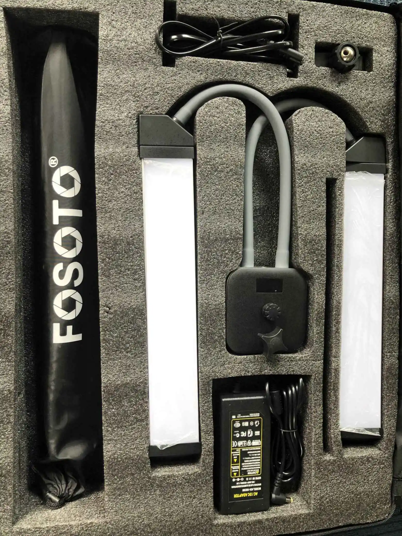 Fosoto FT-450 фотографический светильник ing мультимедийный Экстремальный с функцией селфи светодиодный видео светильник для телефона камера лампа и штатив сумка