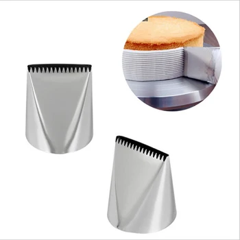 

1pc Extra Large Cream Cake Stainless Steel Nozzle Icing Piping Nozzle Fondant Cake Decorating Tools Pastry Tip Baking Accessorie