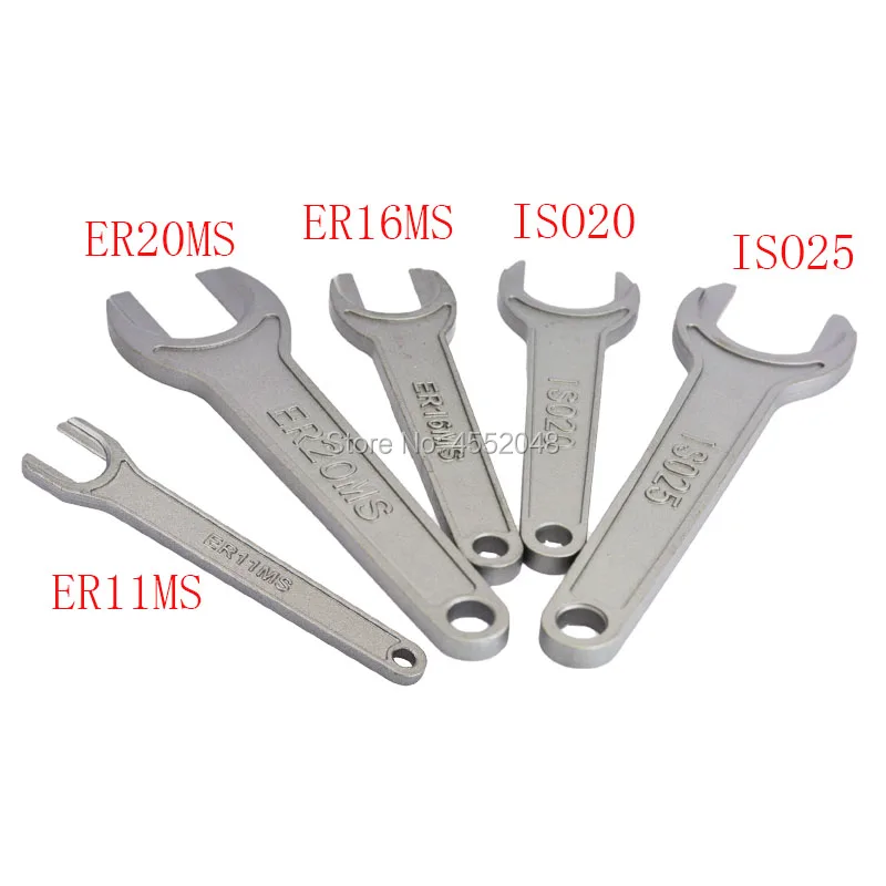 

A set ISO handle wrench ISO20 ISO25 ER11MS ER16MS ER20MS precision engraving machine tool holder wrench cast iron hardening