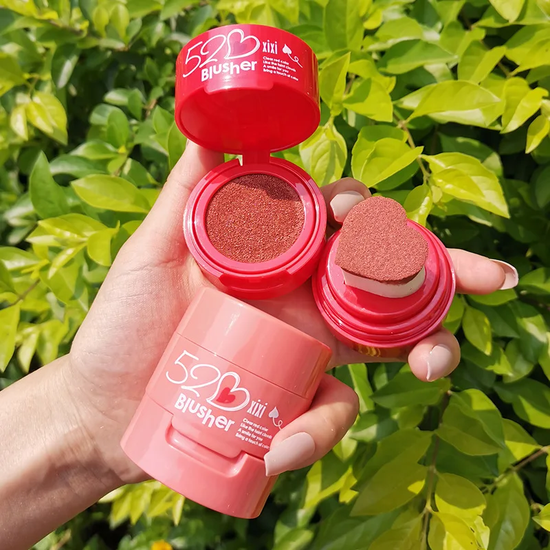 Стойкие водостойкие Румяна Love Rouge персиковые румяна с воздушной подушкой