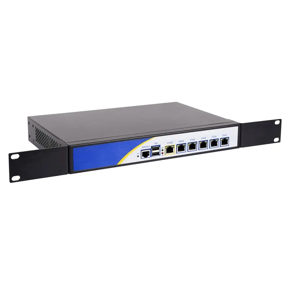 Брандмауэр Mikrotik Pfsense vpn сетевой маршрутизатор для защиты ПК Intel Atom D525 [HUNSN SA04R]