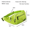YoReAi Green Fanny Pack for Women Fashionable Girl Belt Bag Waterproof Bum Bag Small Kidney Belt Bag Men's Pouch Bags Waist Pack ► Photo 2/6