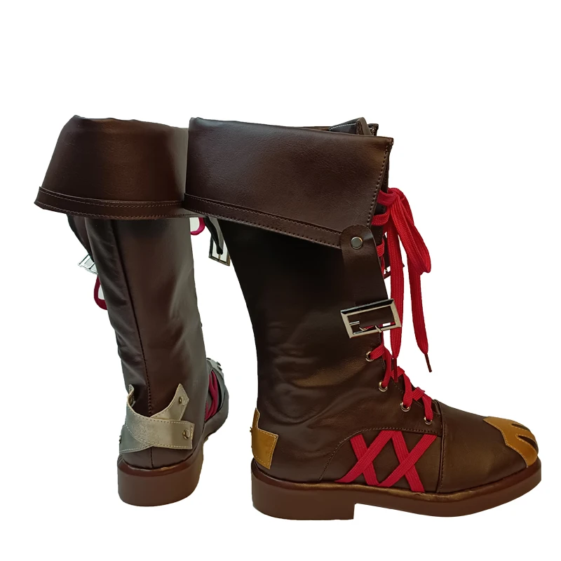 Game LOL Arcane Jinx Cosplay Shoes Props Boots Halloween Party Accessories Customization