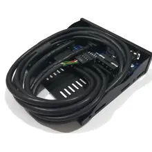 3,5 дюймов дискеты расширение Мобильная стойка для 2 USB 3,0 концентратор 19Pin+ 2 порта USB 2,0 9Pin порты Передняя панель для настольных ПК с винтами