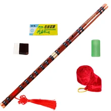 

C D E F G Key Bamboo Flute with Black Line Musical Instruments Traditional Handmade Chinese Woodwind Instrument Easy to Learn