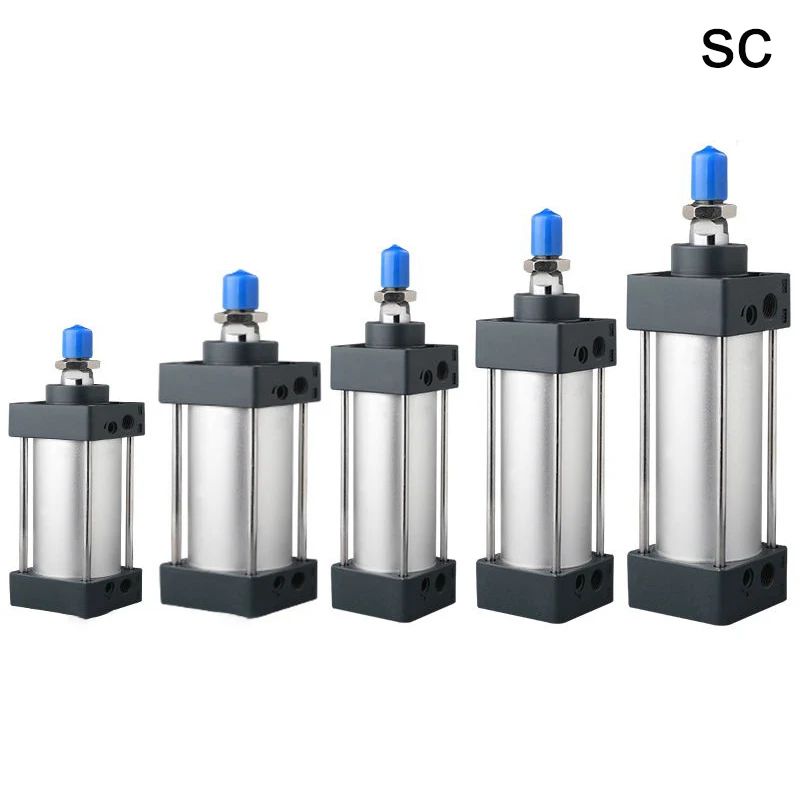

Standard Air Cylinders 32/40/63mm Bore Double Acting PCylinder SCneumatic 50/75/100/125/150/175/200/250/300mm Stroke