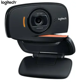 

Original Logitech HD Full Webcam B525, Portable HD 720p Video Calling with Autofocus 1280x720 webcam Video Chat Camera