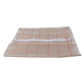 

DIY Rug Hooking Mesh Canvas - (17'' x 17'') Latch Hook Cushion Cover with Free Pattern