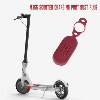 

Rubber Charge Port Cover Dust Plug Silicone Cap Cycling Part for XIAOMI M365 Electric Scooter Accessories