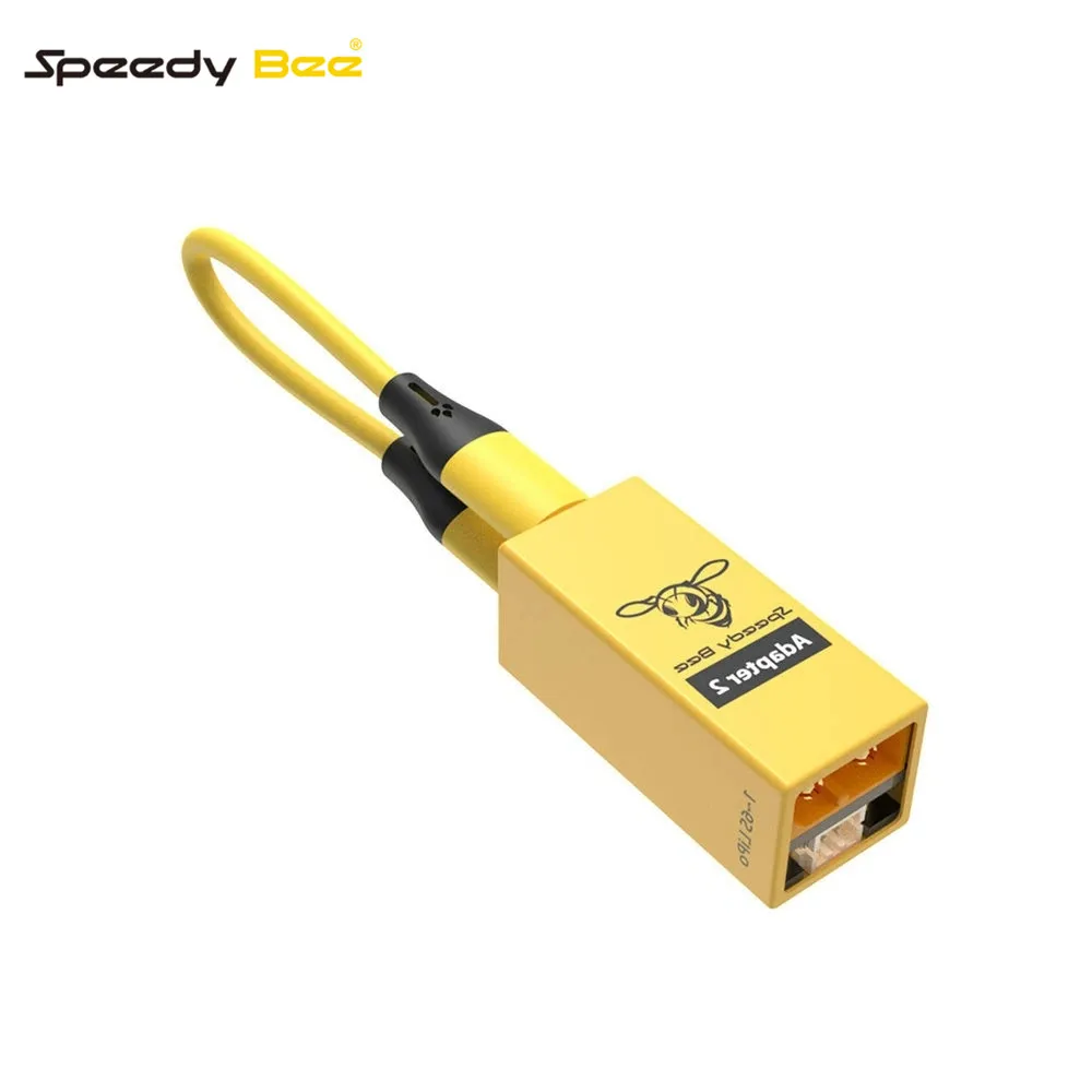 

Speedy Bee Adapter 2 Micro USB Adapter 1-6S Support XT60 & PH2.0 Battery Connectors for RC Flight Controller Betaflight / INAV C