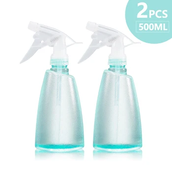 

500ml Plastic Spray Bottles Trigger Water Sprayer with Fine Mist for Hairdressing Salon Home & Garden Use