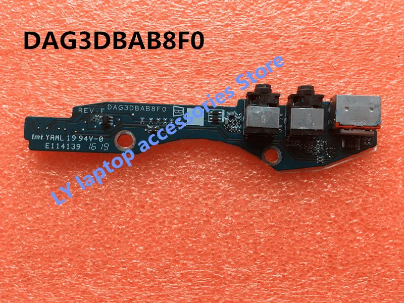 Для ноутбука HP Pavilion 15-DC 15-DC0004TX 15-DC0009TX TPN-Q211 плата интерфейса USB DAG3DBAB8F0 DA0G3DABCD0 |