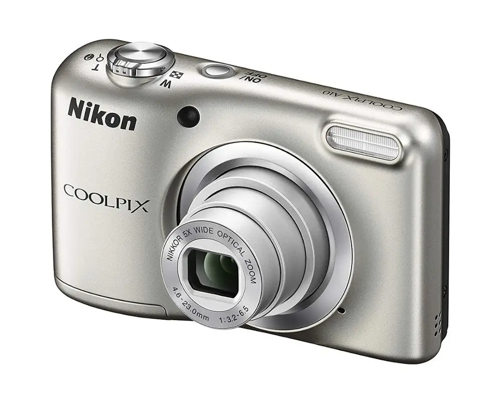 Б/у, с гибкой панелью Nikon COOLPIX A10 16.1MP 5x камера с оптическим увеличением