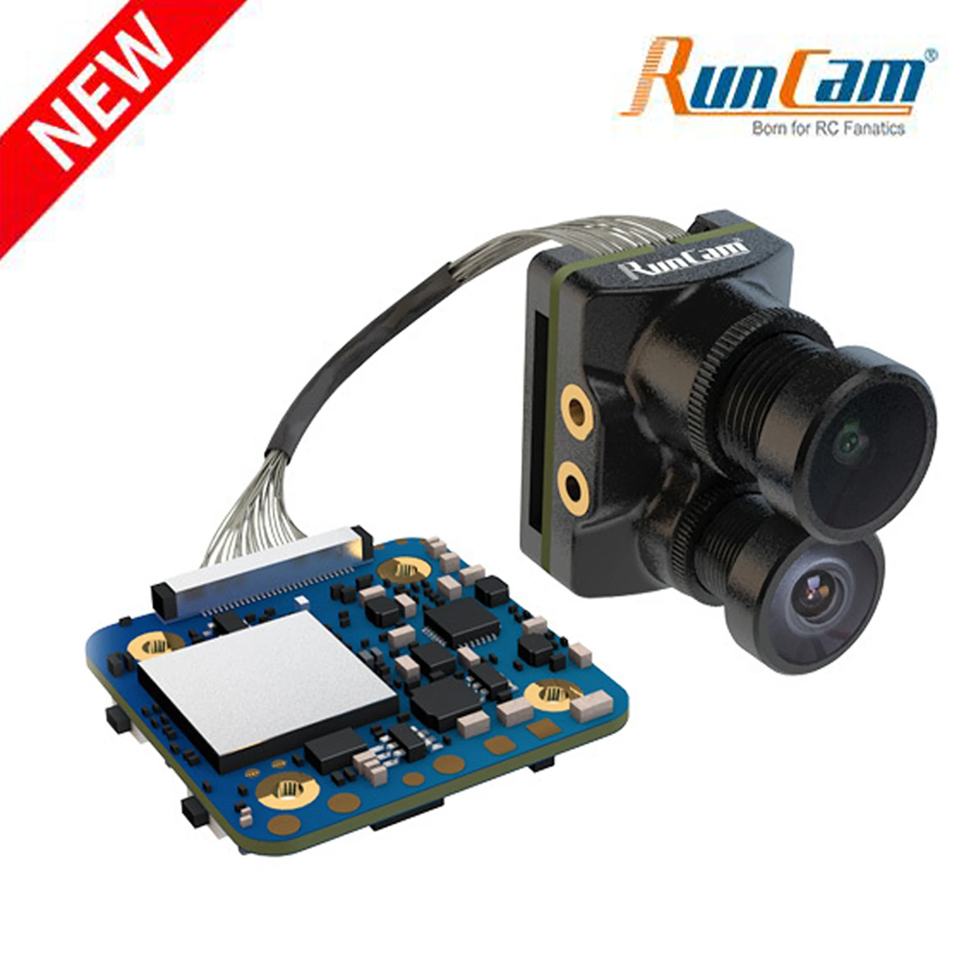 RunCam гибридный двойной объектив широкоугольный 4K HD мини FPV камера HD Запись FOV 145 градусов SONY 8MP сенсор для FPV RC Racing
