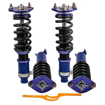 

Coilover Height Adjusable Shocks Absorber Struts Set for Honda Prelude 1992-2001