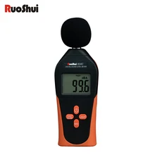 RuoShui 824C цифровой измеритель уровня звука Автоматический диапазон mesa de som детектор шума Высокая точность medidor de ruidos децибел метр шумомер