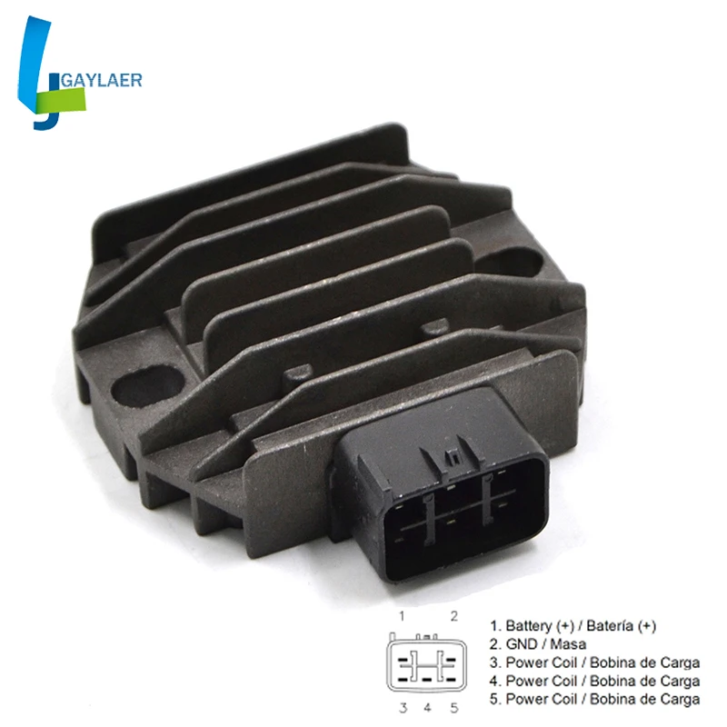 SH640E-11 Регулятор выпрямителя мотоцикла для Yamaha YFM 125 250 400 450 300 YFM450 Росомаха 4x4 YFM350
