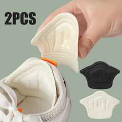 2pcs Insoles Patch Heel Pads for Sport Shoes Adjustable Size Antiwear Feet Pad Cushion Insert Insole Heel Protector Back Sticker